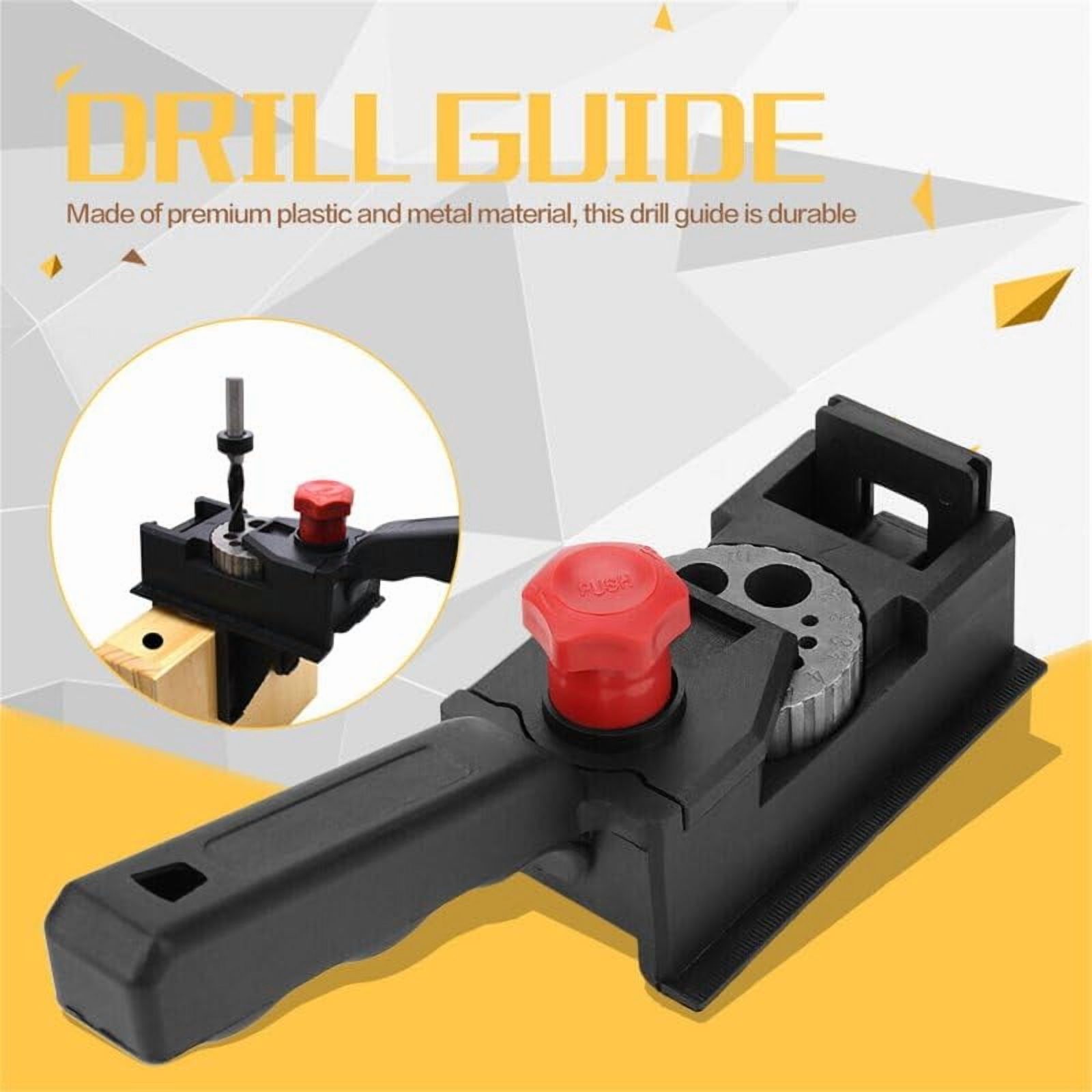 3-12mm Drilling Guide, Handheld Dowel Jig Woodworking Positioner Tool, Wood Dowel Straight Hole Jig For Furniture Factory And Woodworking Enthusiasts