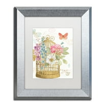 Trademark Art Floral Framed Art Print, by Lisa Audit