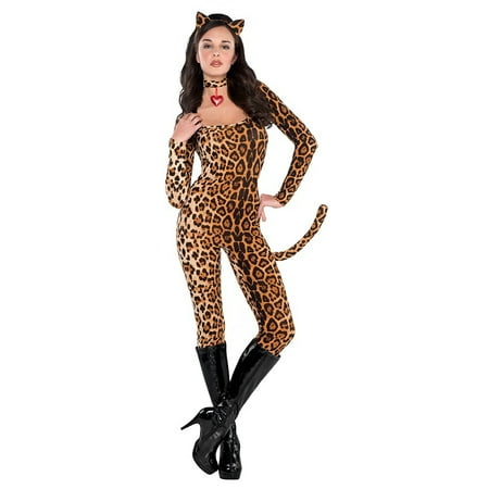 Catsuit Kit Adult Costume Leopard Print -