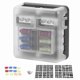 thumbnail image 2 of Caja Portafusibles De Cuchilla De 6 , 12 A 36 V, Con Indicador LED De Inserción Negativa, Accesorio Universal Para Automóvil, 2 of 7