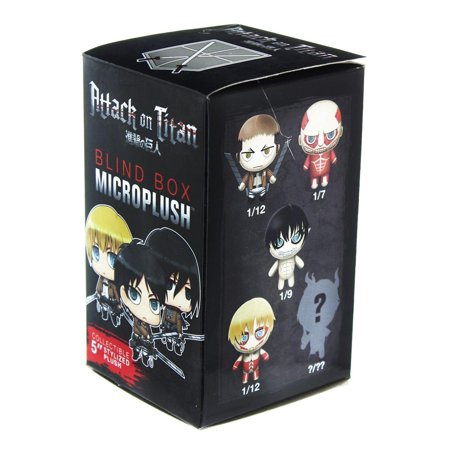 Attack on Titan Blind Boxed 3" Microplush | Walmart Canada