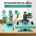 thumbnail image 3 of EastVita Multifunctional Heat Press Machine 6 in 1 Dual Display US Plug 12x15 Inch, 3 of 6