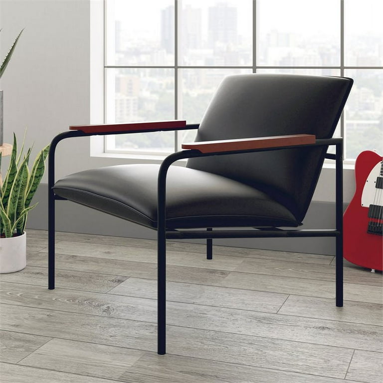 Sauder boulevard cafe metal lounge chair discount