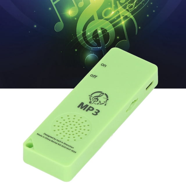 Reproductor de Mp3, de Sonido Sin Pérdidas, Soporte Portátil, Tarjeta de Memoria de 64GB, mini mp3 para estudiantes