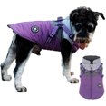 thumbnail image 1 of Lucoss Winter Dog Coat with integrated harness No Pull Cold Weather Waterproof Warm Fleece Back Zipper for Small & Medium Dog, 1 of 5