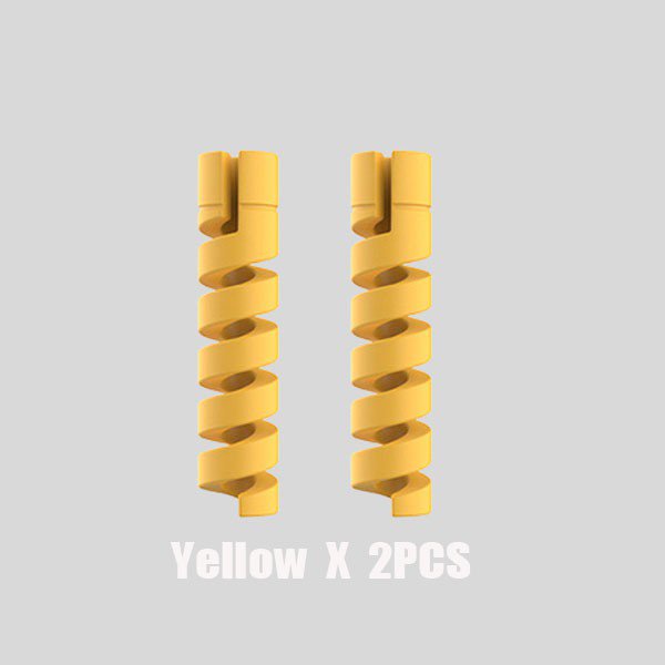2 Pzas Cable Espiral Para Iphone/Android/Tipo C/De Carga USB Teléfono Gao Jiahui unisex