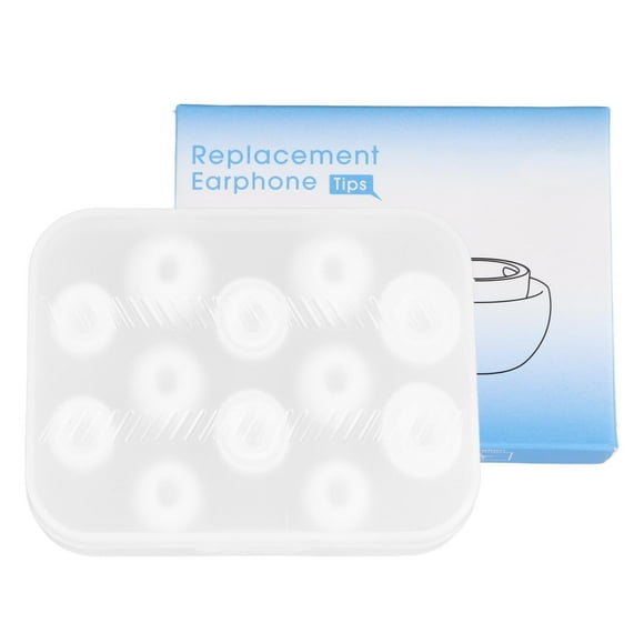 Ear Tips, Silicone Soft Earbuds Tips Lightweight Replacement Breathable For Earbuds