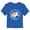 Royal Blue, variant on Toddler's Care Bears Born to Sparkle and Shine Cheer Unicorn  Graphic Tee Royal Blue 2T