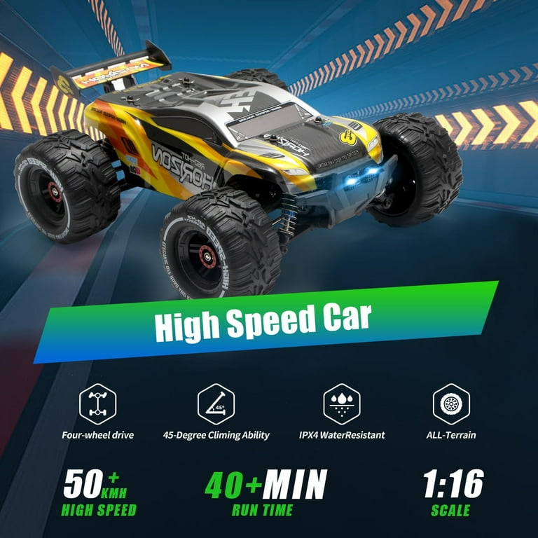 4DRC 1:16 Scale 4WD RC Car, High Speed with Lights, Off-Road 4DRC 1:16 Scale 4WD RC Car, High Speed with Lights, Off-Road