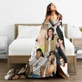 thumbnail image 6 of Blanket Soft and Comfortable Warm Fleece Jacob Elordi Throw Blankets Beach blanket Decoration Gift for Decor Living room dormitory Picnic Yoga Sofa Bed Camping Travel All Season, 6 of 6