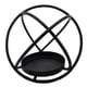 thumbnail image 3 of candeliere de metal, candelero geométrico, candeliere, soporte de para , boda, Navidad, Negro, 3 of 8