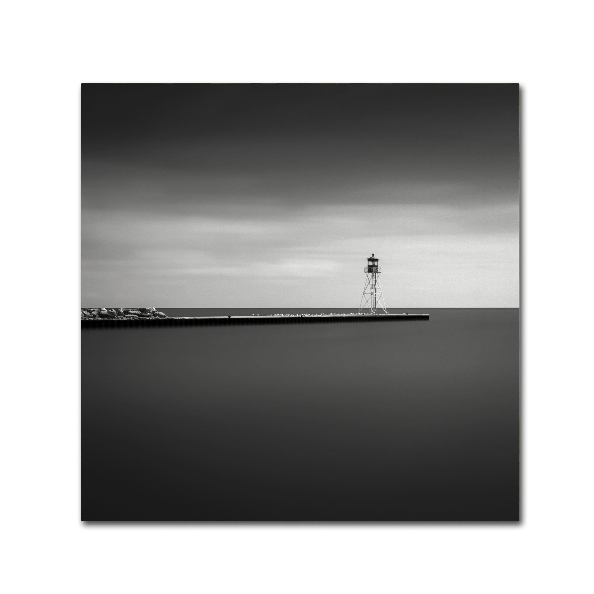 Trademark Fine Art Dave MacVicar 'Erieau 1' 14 x 14 (ALI0830-C1414GG)