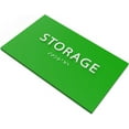 thumbnail image 2 of ADA CENTRAL SIGNS - 6" X4" Storage Sign –Tactile Graphics Grade 2 Braille Text | Modern Utility Wall Mount ADA Compliant Plastic Signs For Schools, Offices, Businesses, Apartments & Restaurants, 2 of 7
