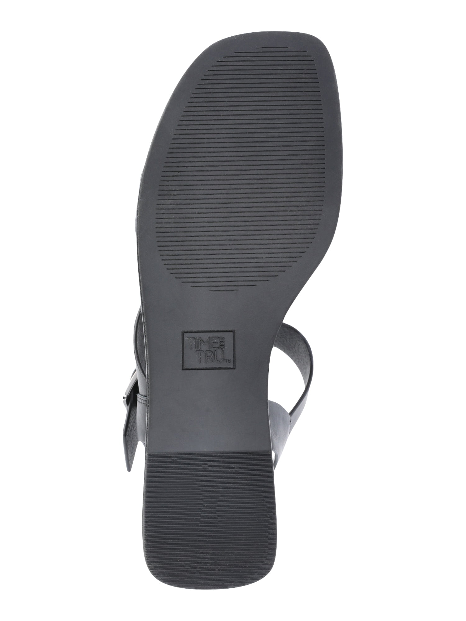 Time and Tru Women's Cross Strap Wedge Sandals, Sizes 6-11