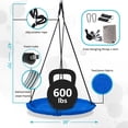 thumbnail image 4 of SkyBound  Saucer Tree Swing for Kids, Outdoor Flying Swing for Adult Support Up to 600lbs, 4 of 7