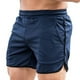 thumbnail image 3 of Pantalones Cortos Deportivos Para Hombre YUNYI BRAND Tela De Malla De Secado Rápido Azul Marino L, 3 of 8