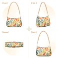 thumbnail image 7 of FORMRS Womens Shoulder Bag with Chain Strap Clutch Purse Cute Tote Handbag, Orange Autumn Leaves, 7 of 7