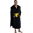 thumbnail image 3 of DC Comics Men's Fleece Superhero Costume Hooded Robe Lounge Pajama Sleepwear - The Flash Batman Superman, 3 of 8