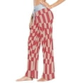 thumbnail image 2 of Large Women's Comfy Casual Pajama Pants Stretch Fabric Suitable for Yoga Pants Hippie Pants，The Best Holiday Gifts for Women Checkered Pattern, 2 of 7