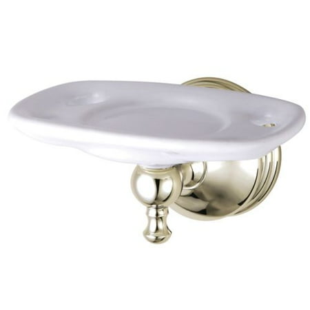 UPC 663370176463 product image for Kingston Brass BA7616 Naples Wall Mounted Ceramic Toothbrush and Tumbler Holder | upcitemdb.com