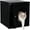 Black, variant on Cat Litter Box Furniture Hidden, Enclosed Cat Litter Box with Vent Holes, Indoor Cat Box Cabinet, Wooden Cat Washroom, End Table, Nightstand (Brown)