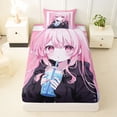 thumbnail image 3 of Erosebridal Japanese Anime Girl Twin Sheet Sets,Kawaii Japanese Animation Bedding For Adults 3pcs, 3 of 6
