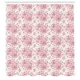 thumbnail image 2 of Ambesonne Vintage Botany Shower Curtain, English Flora Garden, 69"Wx70"L, Pale Rose Pale Ruby, 2 of 4