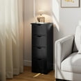 thumbnail image 2 of Gymax Armoire de Salle de Bain Autoportante Étroite Organisateur de Rangement Latéral avec 4 Tiroirs, 2 of 10