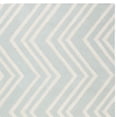 thumbnail image 5 of SAFAVIEH Kids Wave Chevron Wool Area Rug, Mint/Ivory, 8' x 10', 5 of 6