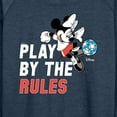 thumbnail image 3 of Disney - Play By The Rules Soccer - Women's Lightweight French Terry Long Sleeve Shirt, 3 of 5