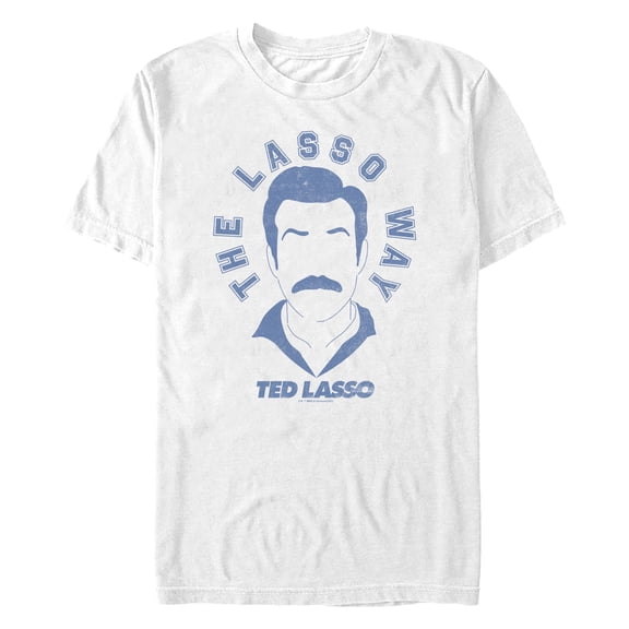 Men's Ted Lasso The Lasso Way Graphic Tee White 3X Large