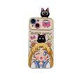 thumbnail image 1 of Funda De Teléfono Divertida De Sailor Moon De Dibujos Animados 3D , Protectora Completa Para El A Prueba De Golpes , Compatible Con iPhone 15/14/13/12/11, 1 of 4