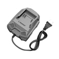 thumbnail image 4 of Cargador de 21 V, accesorio para herramientas eléctricas, carga rápida, protección múltiple, reemplazo, cargador rápido portátil profesional universal Gris, 4 of 8