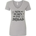 thumbnail image 3 of Inktastic New Year's Eve Squad with Stars in Black Women's V-Neck T-Shirt, 3 of 5