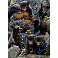 thumbnail image 2 of SUNSOUT INC - Bear Cubs - 500 pc Large Pieces Jigsaw Puzzle by Artist: Karen & Rebecca Latham - Finished Size 19.25" x 26.625" - MPN# 56452, 2 of 5