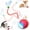 Red, variant on 1 Packs Speed 2.0 Tail Interactive Cat Toys for Indoor Cats, Chirping & Motion Activate Cat Toy, Smart Kitten Rolling Ball Moving Ball Toys, Rechargeable Dog Cats Bal l for Enrichment Exercise