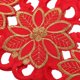 thumbnail image 4 of Set De 2 Piezas De Manteles De Floral Roja Alfombras rojo perfecl Mantel individual de mesa, 4 of 7