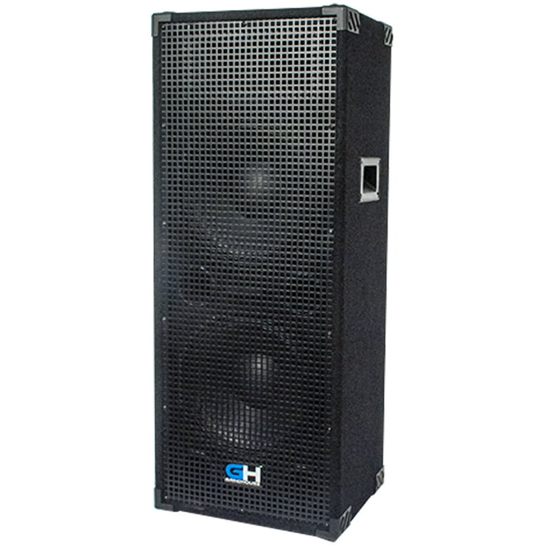 GH212L - Passive Dual 12 Inch 2-Way PA/DJ Loudspeaker Cabinet