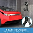 thumbnail image 4 of Charger Cable Organizer Electric Vehicle Charger Bracket Cable Organizer Wall-mounted Charger Holder for Indoor/outdoor Use Easy Installation Stable, 4 of 8