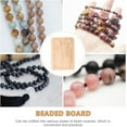 thumbnail image 3 of Wooden Bead Board Beading Tools for Jewelry Making Tray Rosary DIY Bracelet Helper Tool Necklace Bracelets Design Ead, 3 of 4