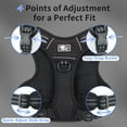 thumbnail image 6 of NOYAFA No Pull Dog Harness for Large Dogs,No Choke Dog Harness with Handle, Adjustable Reflective Soft Padded Pet Harness for Training, Walking, 6 of 9
