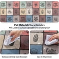 thumbnail image 6 of Anti Fatigue Comfort Kitchen Standing Desk Mat Decorative Ergonomic Floor Pad Kitchen Rug Waterproof Stain Resistance Non Slip Kitchen Set, 17.3''''x27.6''''+17.3''''x47.2'''', Coffee, 6 of 6