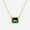 18K Gold, variant on High-grade Inlaid Zircon S925 Silver Necklace Women's Crystal Pendant