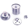 thumbnail image 4 of Juego de 4 patas para muebles, patas ajustables de acero inoxidable de alta resistencia para muebles, para sofá, mesa de cocina, barra de desayuno, soporte para mesa, 50 x 80 mm, 4 of 5