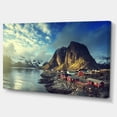 thumbnail image 2 of Cabane de Pêche au Coucher du Soleil au Printemps - Impression sur Toile, 2 of 3