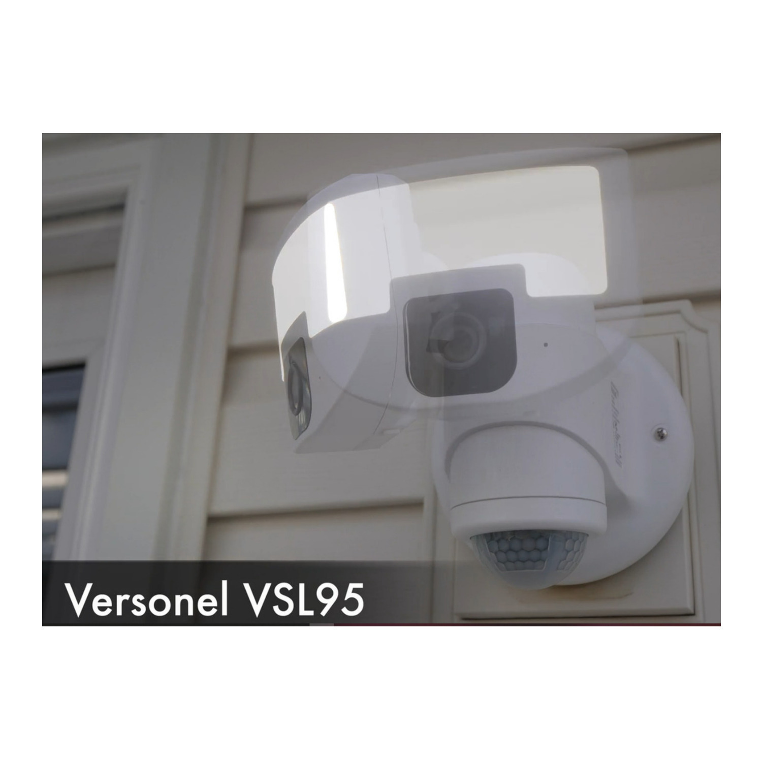 Versonel Nightwatcher VSL95 Wi-Fi Security Camera with Motion Tracking Light 