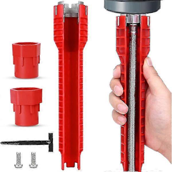 8-in-1 Faucet and Sink Installation Wrench for Kitchen Plumbing Repair Faucet Wrench Sink Installation Tool