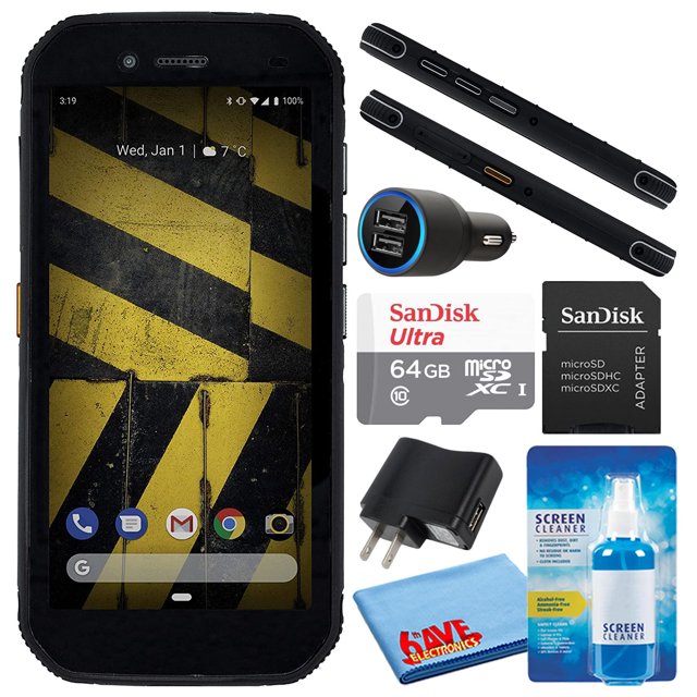 Caterpillar CAT S42 32GB 4G LTE Rugged Smartphone (GSM Only) Value Bundle
