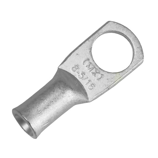 Estañado Lug Pacer 8 AWG, tamaño de perno 5/16, paquete de 10