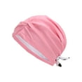 thumbnail image 6 of Unique Bargains 1 Pc Breathable Knotted Swimming Cap Pink White, 6 of 6